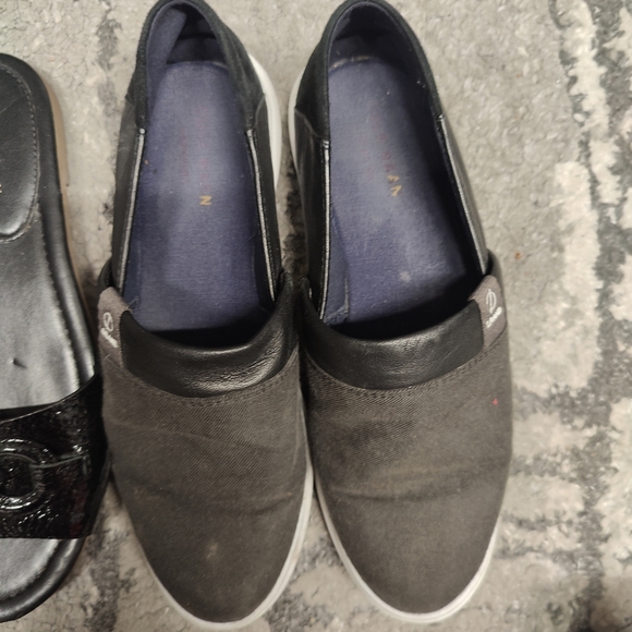 4 pairs of Cole Haan flats Loafers high top size 5,free size 6 sandals - Picture 12 of 15